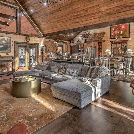 Luxe Mountain Retreat Villa Blue Ridge Buitenkant foto