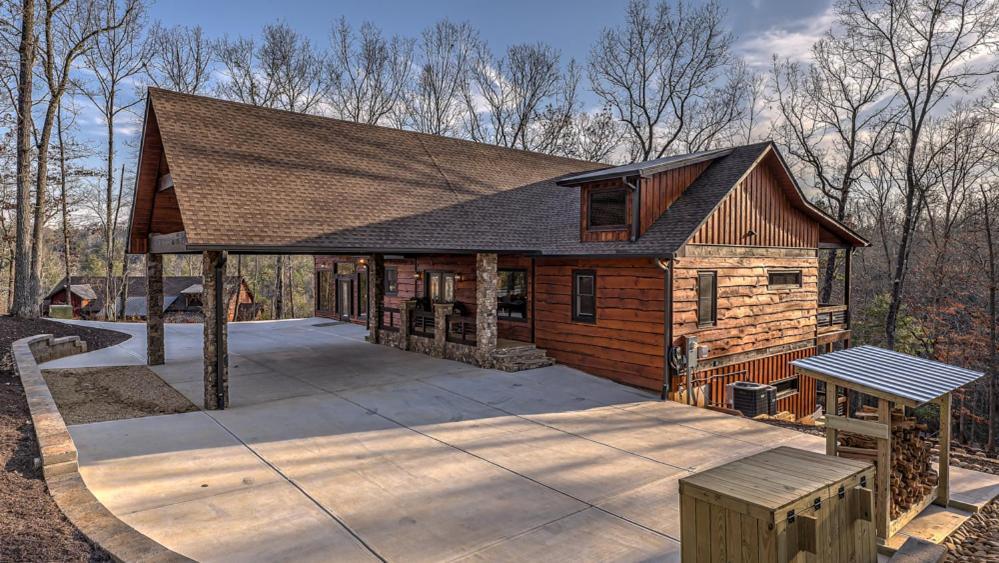Luxe Mountain Retreat Villa Blue Ridge Buitenkant foto