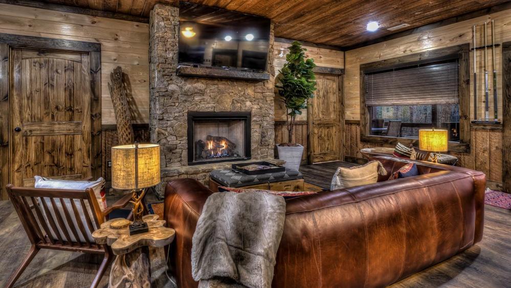 Luxe Mountain Retreat Villa Blue Ridge Buitenkant foto