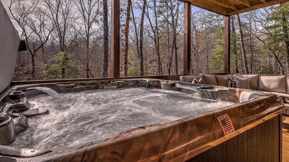 Luxe Mountain Retreat Villa Blue Ridge Buitenkant foto