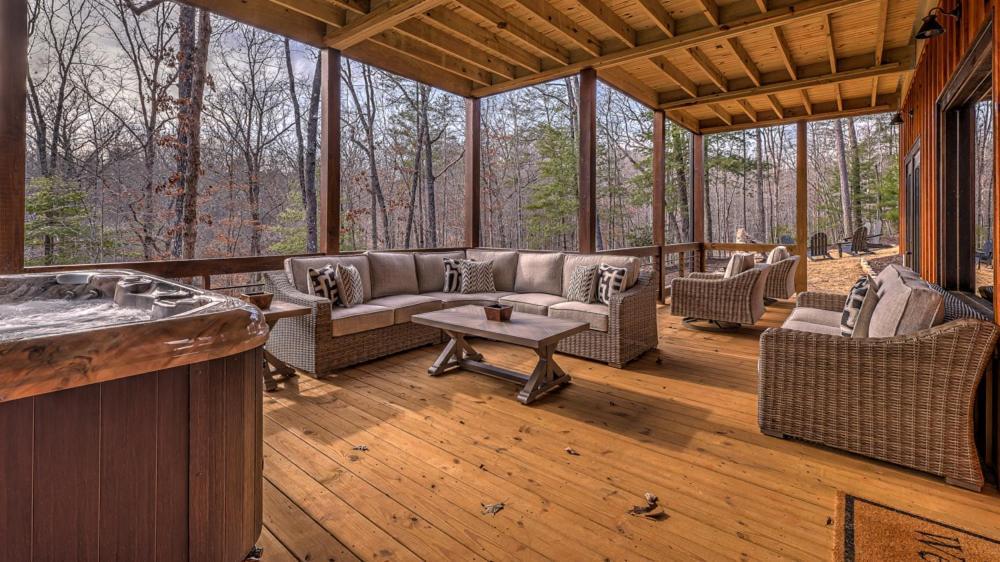 Luxe Mountain Retreat Villa Blue Ridge Buitenkant foto
