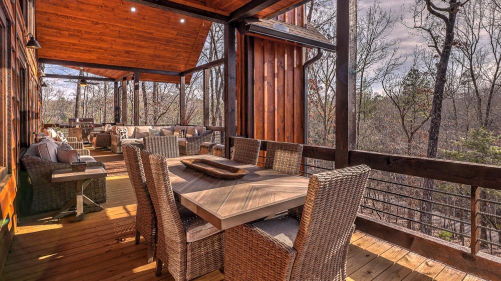 Luxe Mountain Retreat Villa Blue Ridge Buitenkant foto