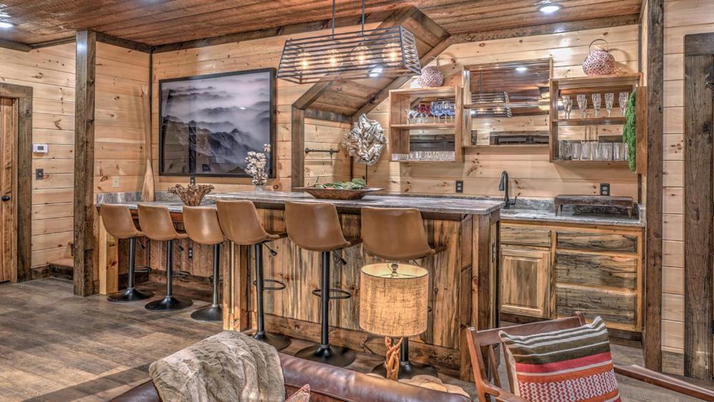 Luxe Mountain Retreat Villa Blue Ridge Buitenkant foto