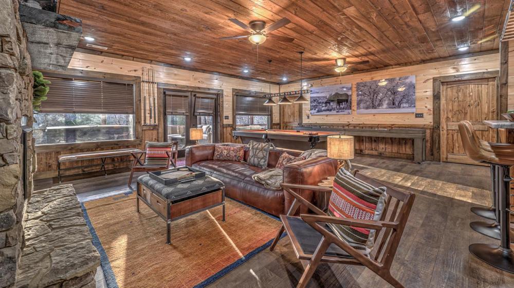 Luxe Mountain Retreat Villa Blue Ridge Buitenkant foto