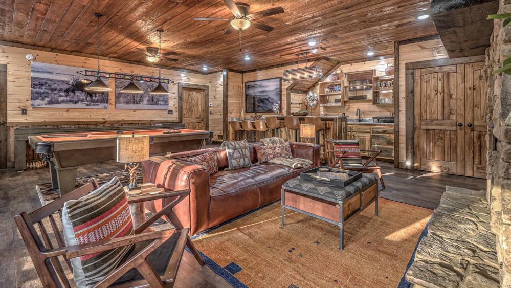 Luxe Mountain Retreat Villa Blue Ridge Buitenkant foto