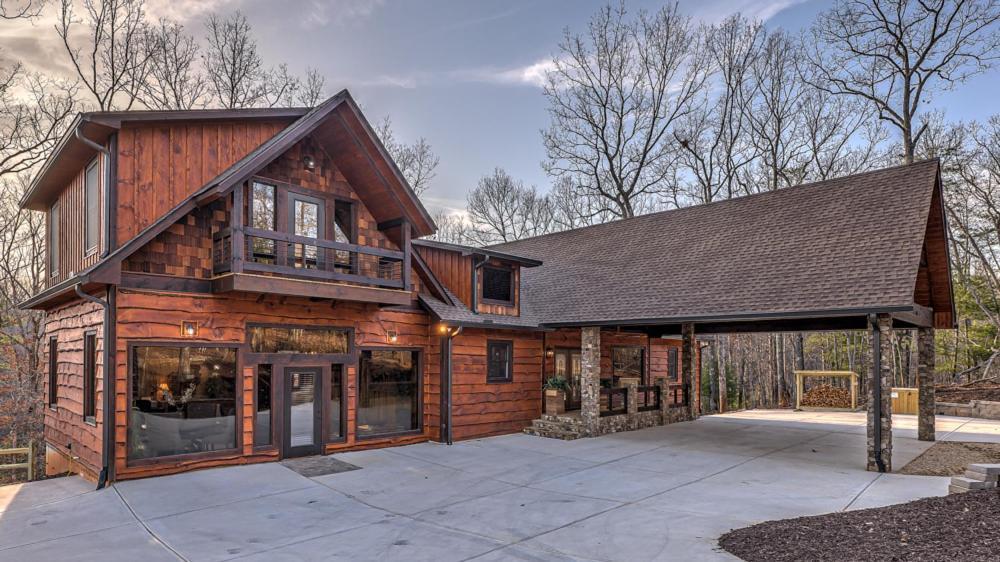 Luxe Mountain Retreat Villa Blue Ridge Buitenkant foto