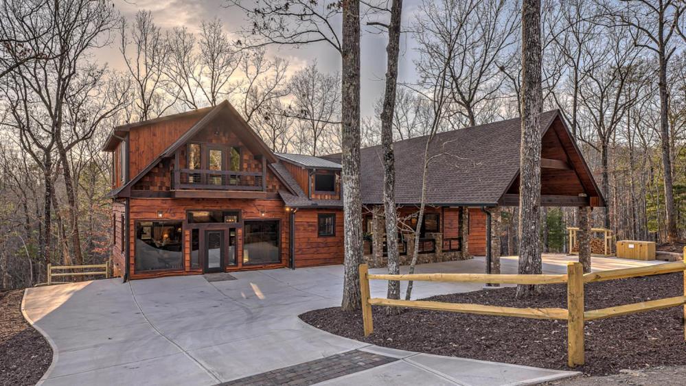 Luxe Mountain Retreat Villa Blue Ridge Buitenkant foto